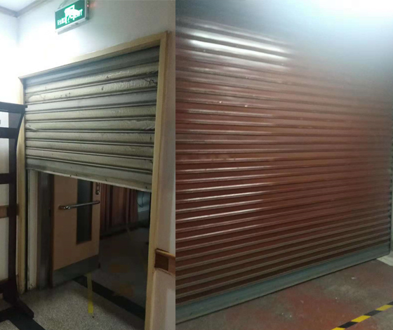 防火卷簾門常見(jiàn)故障分析